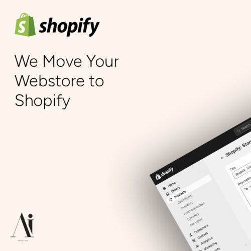 We Move Your Webstore to Shopify - AI service