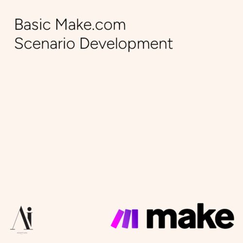Basic Make.com Scenario Development - AI service