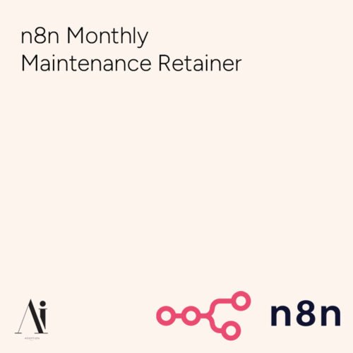 n8n Maintenance & Support Retainer - AI service