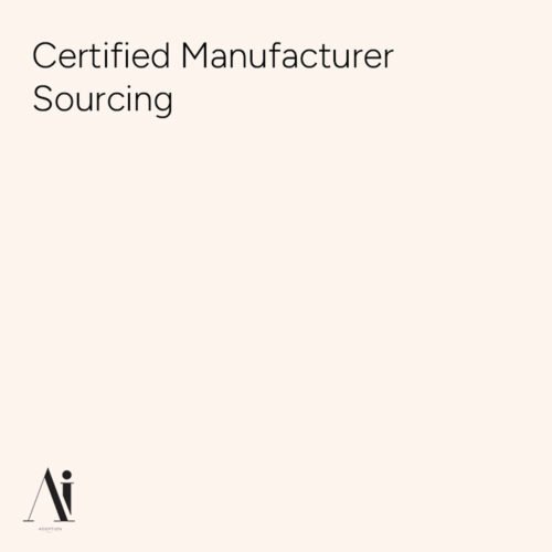 Certified Manufacturer Sourcing - AI service