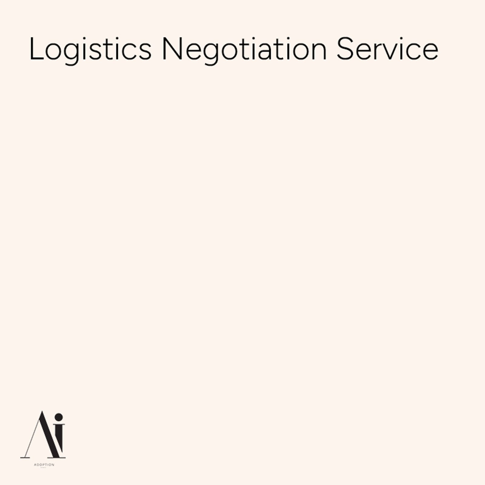 Logistics Negotiation Service
