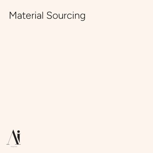 Material Sourcing - AI service