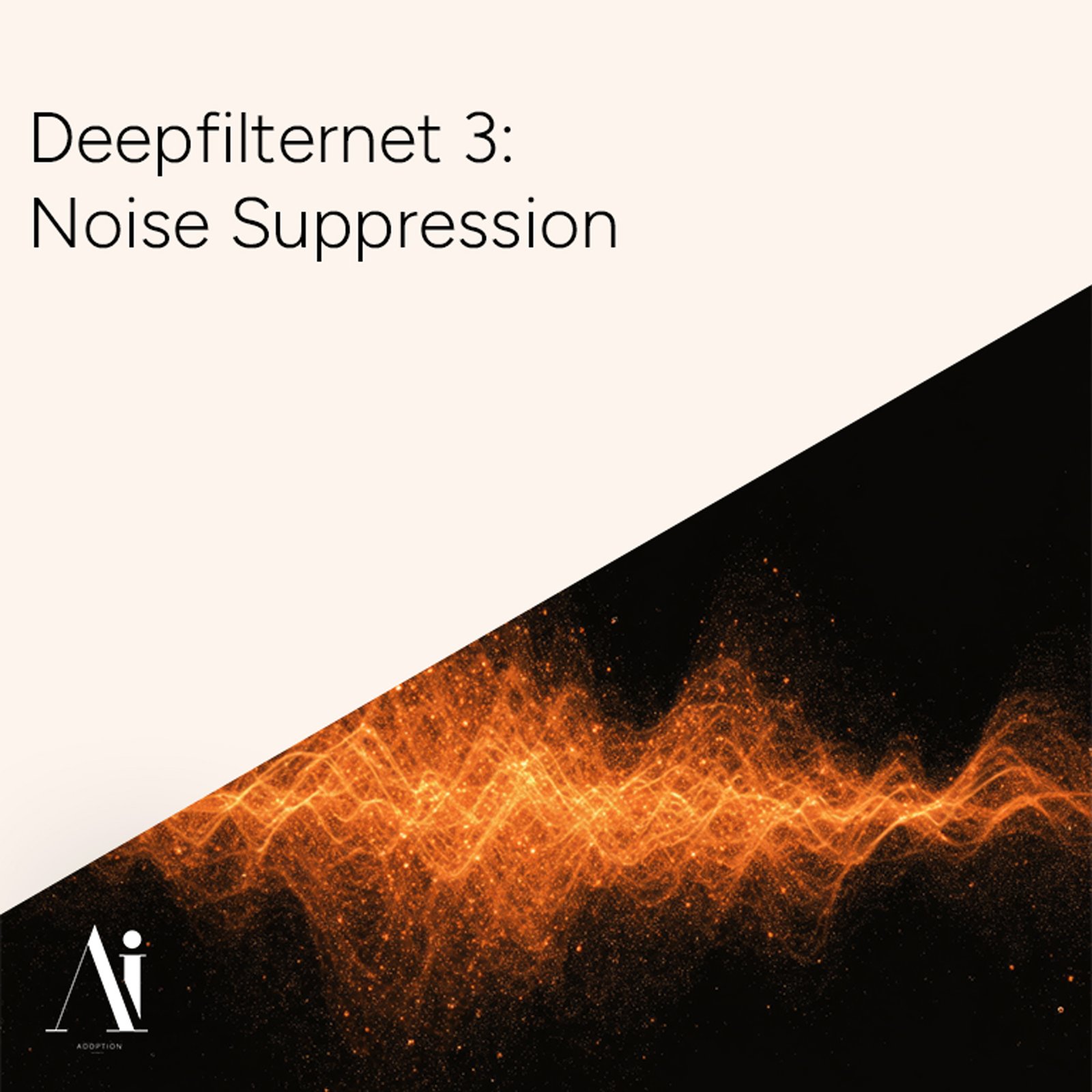 Deepfilternet 3 - Noise Suppression