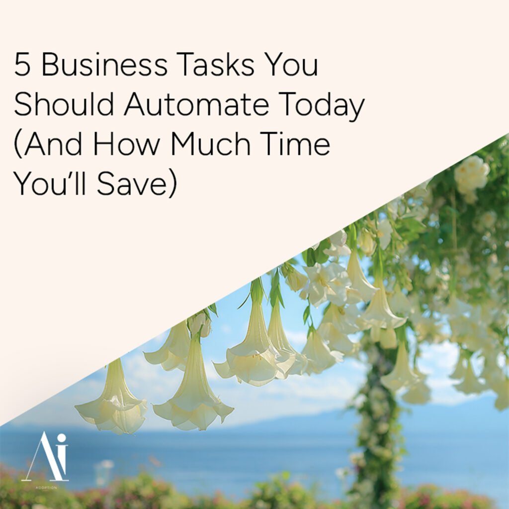 5 Business Tasks You Should Automate Today (And How Much Time You'll Save) - featured image