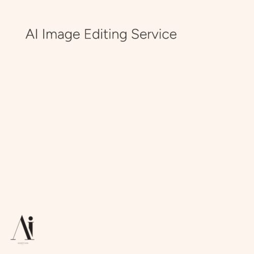 AI Image Editing Service - AI service