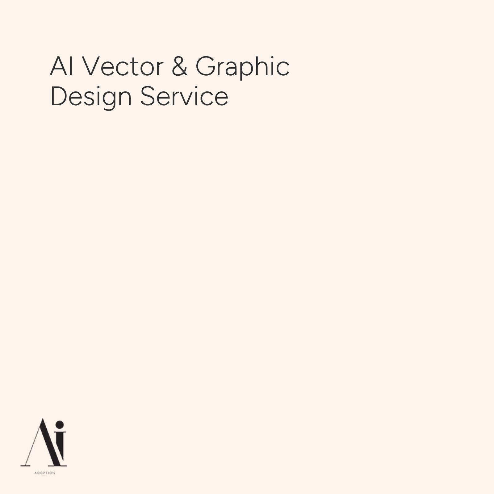 AI Vector & Graphic Design Service