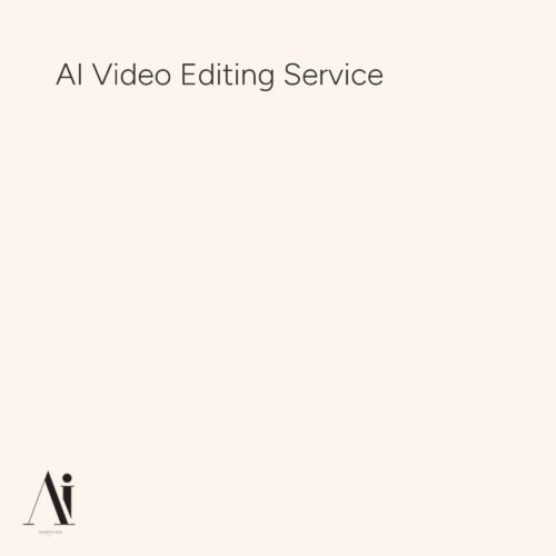 AI Video Editing Service - AI service