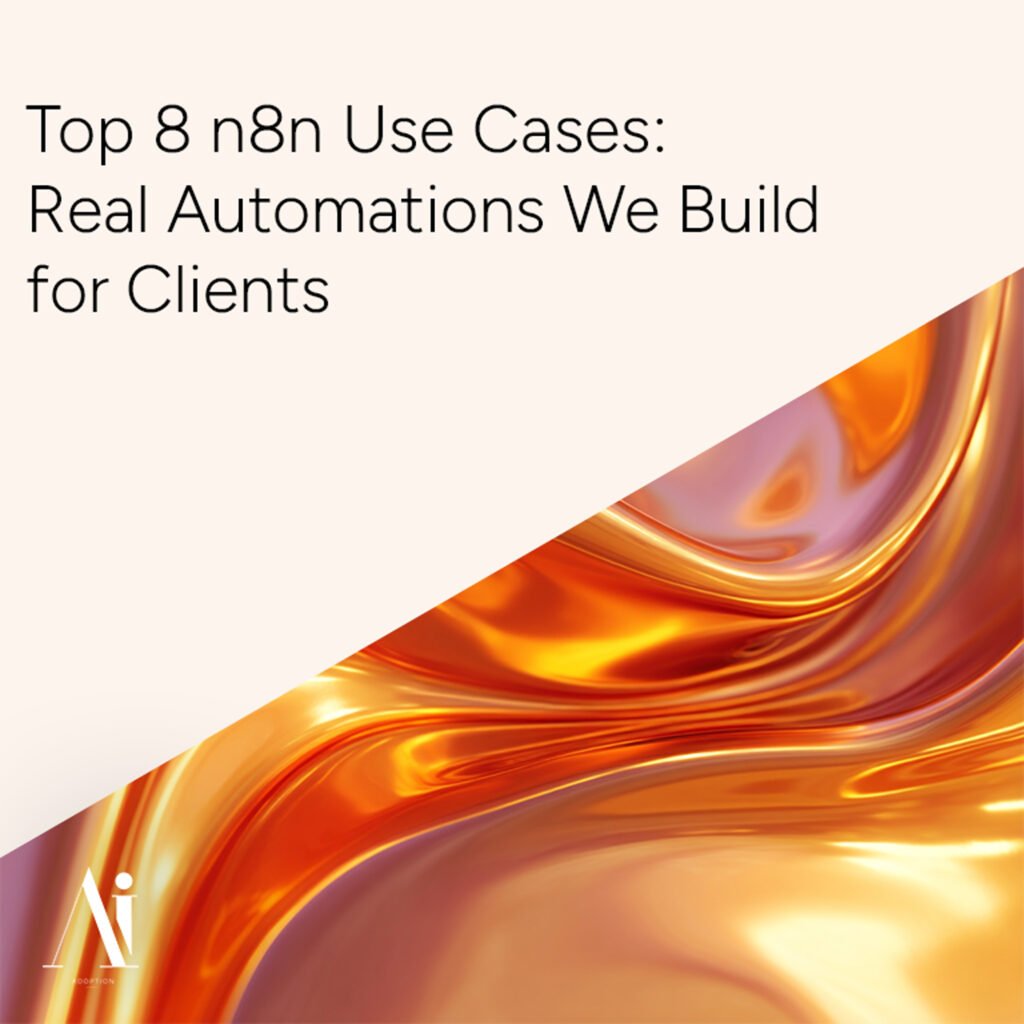 Top 8 n8n Use Cases: Real Automations We Build for Clients - featured image