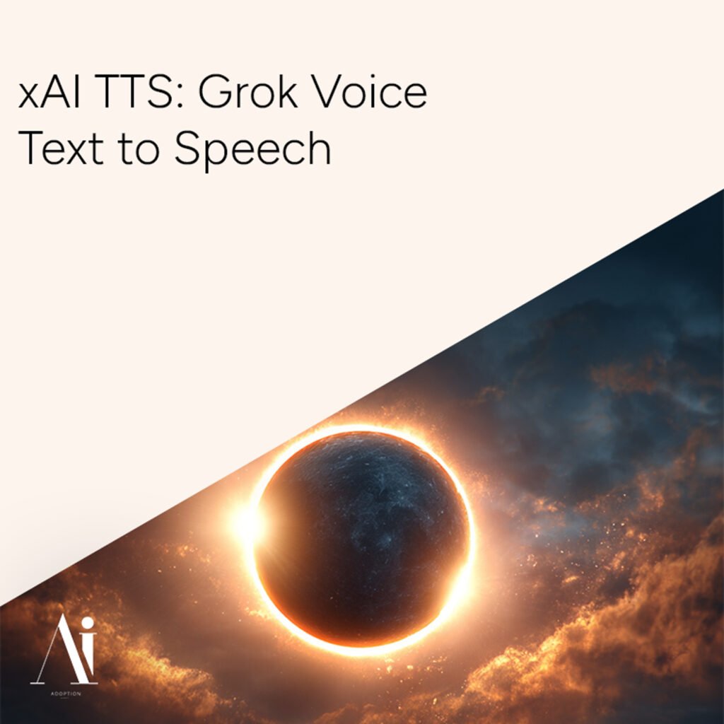 xAI TTS - Grok Voice Text to Speech