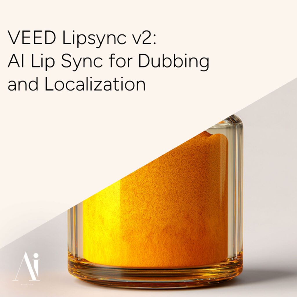 VEED Lipsync v2 AI Lip Sync Illustrated
