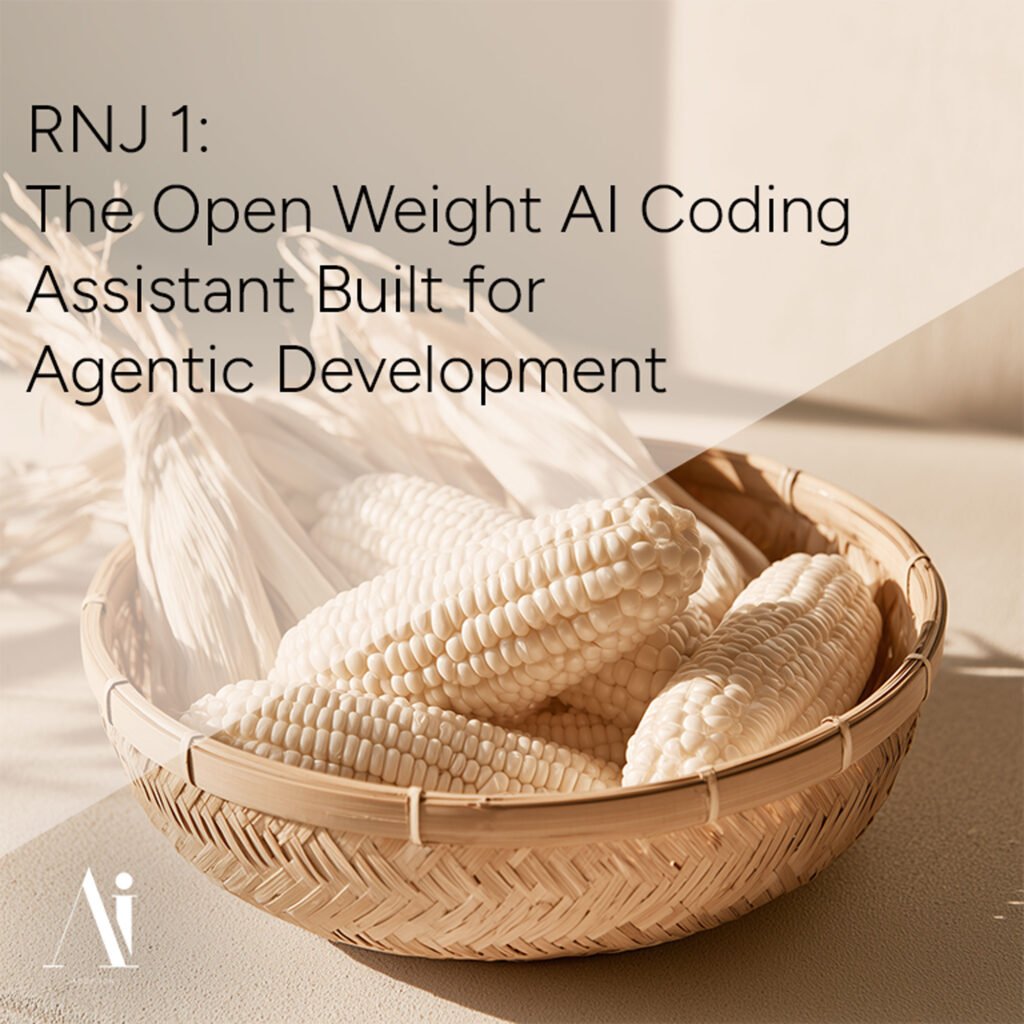 RNJ 1: The Open Weight AI Coding Assistant Built for Agentic Development