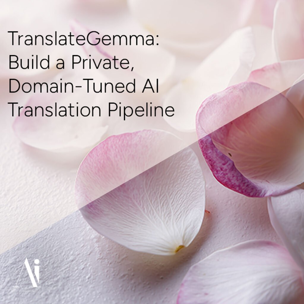TranslateGemma: Build a Private, Domain-Tuned AI Translation Pipeline