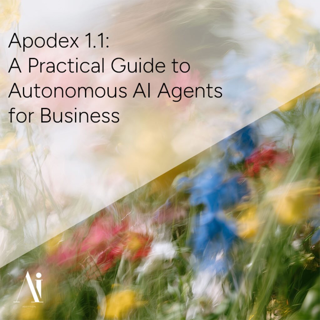 Apodex 1.1 Autonomous AI Agents