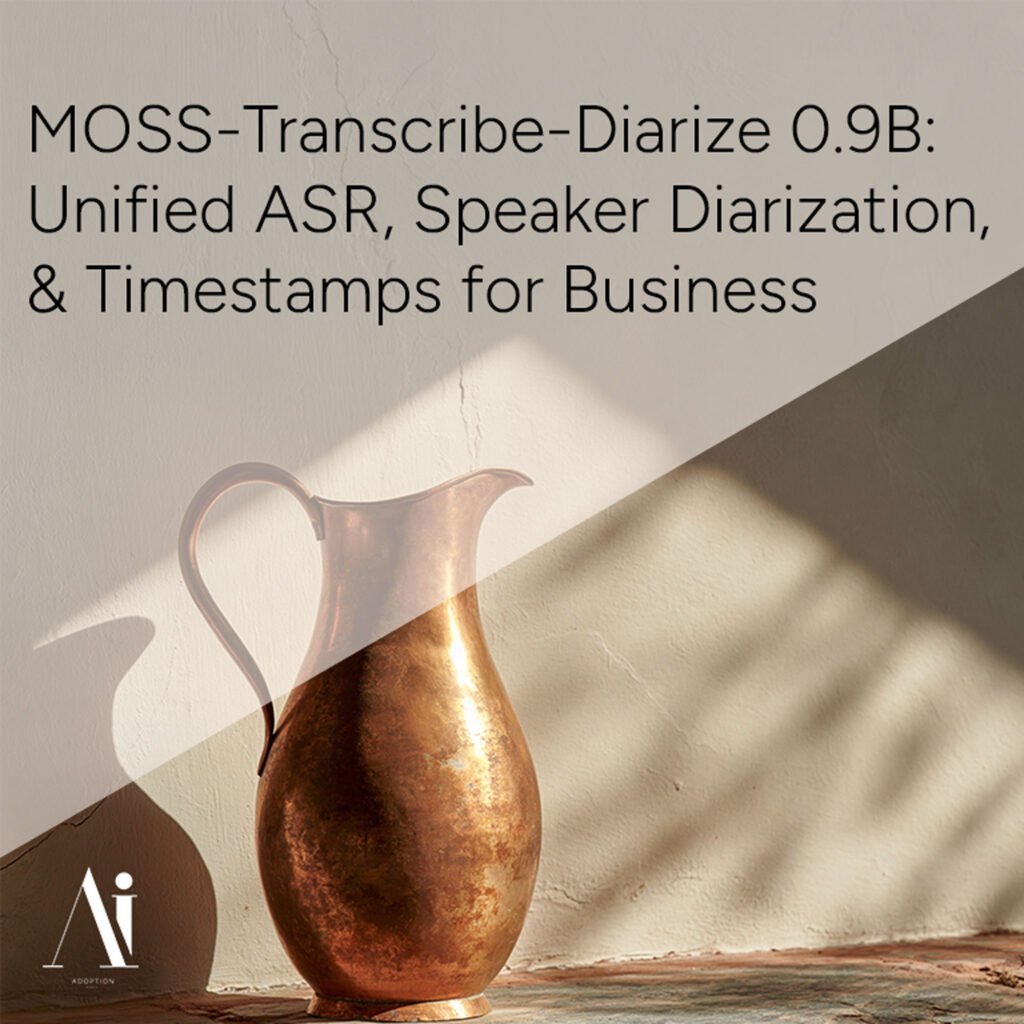 MOSS-Transcribe-Diarize 0.9B Featured Image