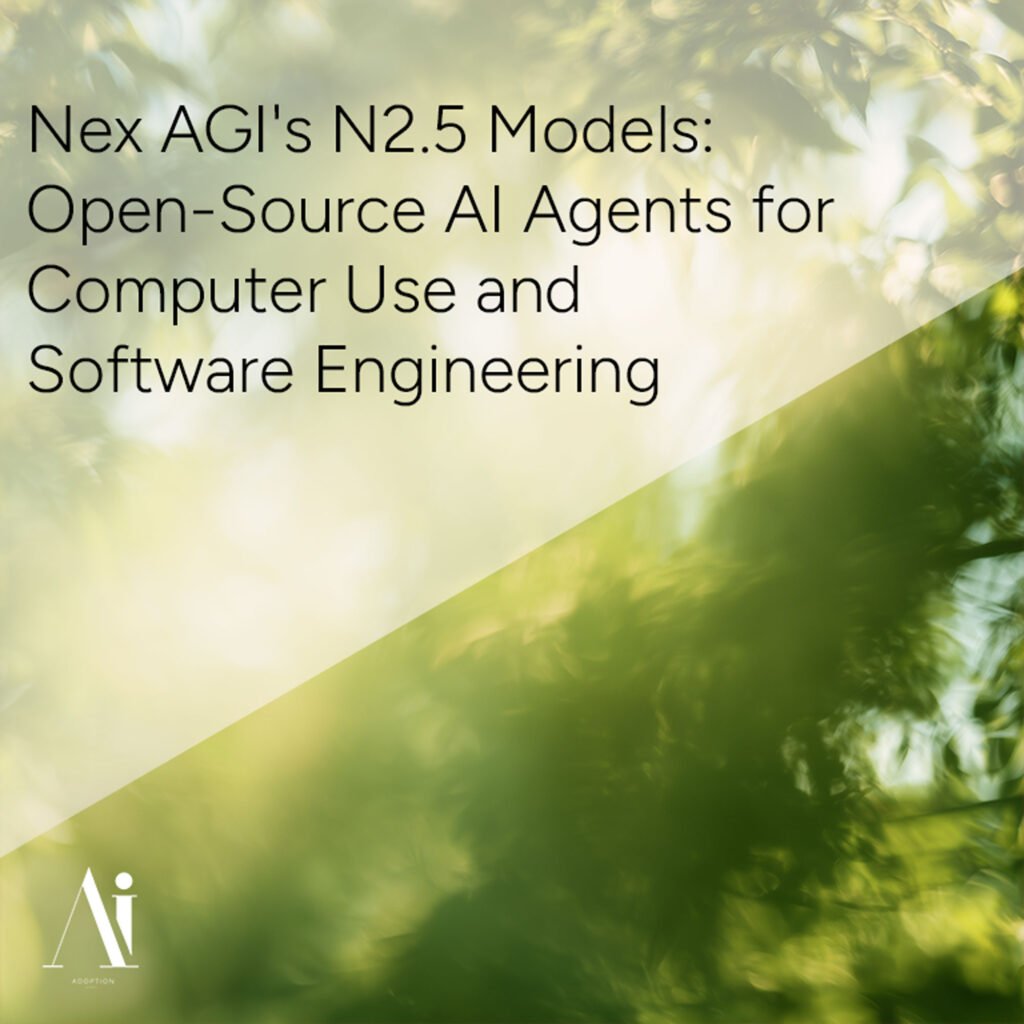 Nex N2.5 open-weight agentic AI model family for computer use, coding, and workflow automation