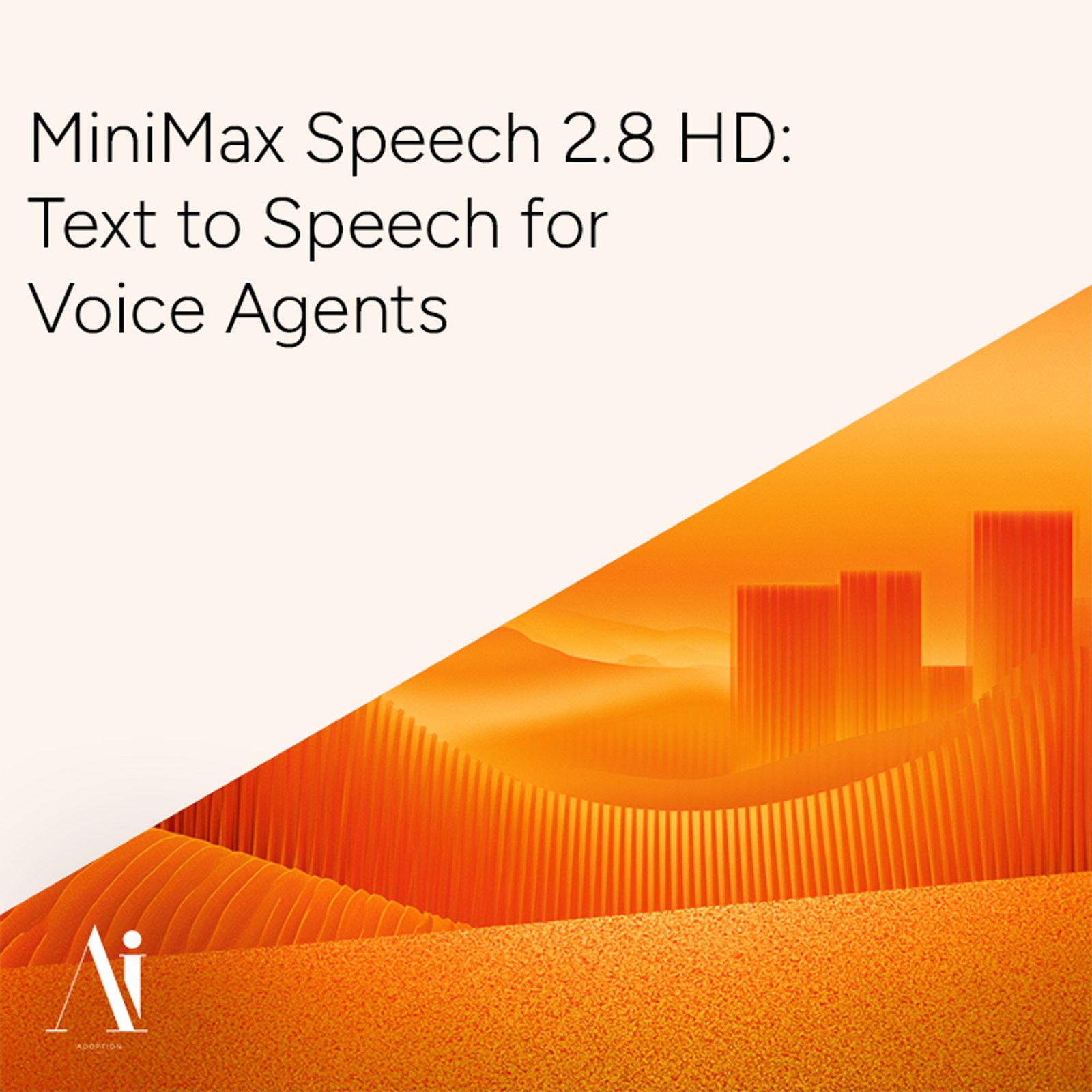 MiniMax Speech 2.8 HD text to speech for voice agents